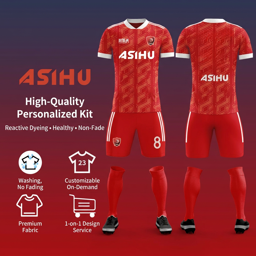 Customizable Pro Soccer Jersey Set - Shirt & Shorts